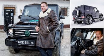 Шварценеггеру зібрали спеціальний електромобіль на базі Гелендваген