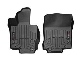 3D килимки для Mercedes GLE-class W167, GLS-class X167 2019- чорні передні WeatherTech 4415331 141819 фото