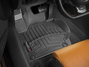 3D килимки для Audi TT 2007- чорні передні WeatherTech 444991 141497 фото