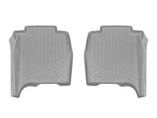 3D килимки для Land Rover Range Rover 2013- Long with console сірі задні WeatherTech 464805 141236 фото