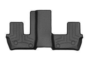 3D килимки для Mercedes GLS-class X167 2019- чорні 3 ряд WeatherTech 4415954 197629 фото