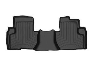 3D килимки для Mitsubishi Outlander 2015- PHEV чорні задні WeatherTech 4413072 98299 фото
