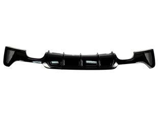 Диффузор (заднего бампера) Черный глянец (M-Performance) 00-00 на BMW 4 F32, F33 2013-2020 429693 фото