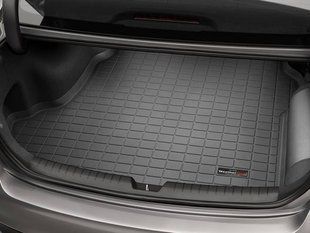 Килимок у багажник для Hyundai Sonata 2015- Hybrid чорний WeatherTech 40855 142069 фото