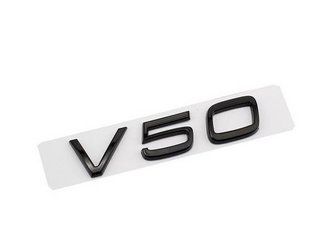 Автологотип емблема Volvo V50 Black чорний глянець 416219 фото