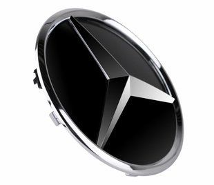 Емблема в решітку радіатора Mercedes C-class W205 2018&ndash;2021 Рестайлінг хром A2058806406 522671 фото