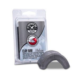 Глина для удаления средних и тяжелых загрязнений Chemical Guys Medium Duty Clay Bar Gray 408479 фото