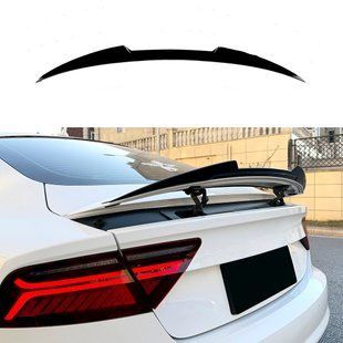 Спойлер на Audi A7 2010-2017 чорний глянець 425511 фото