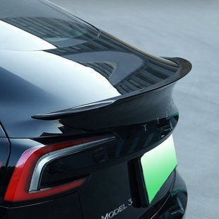 Спойлер на Tesla Model 3 2023- чорний глянець 424025 фото