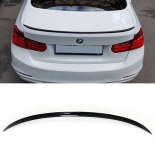 Спойлер на BMW 3 F30 2011-2018 M3 style чорний глянець 355220 фото