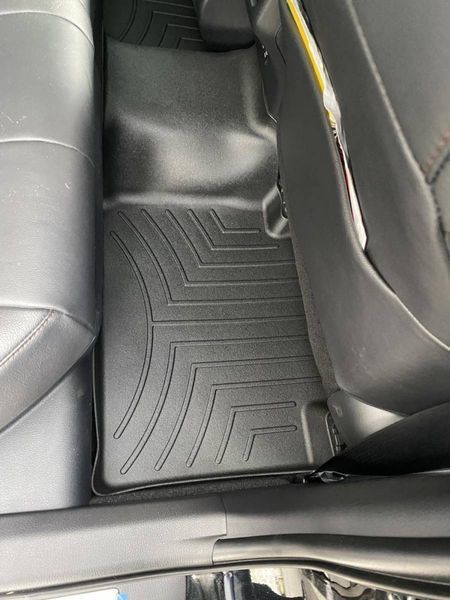 3D коврики для Toyota Camry XV70 2017- Hybrid черные задние WeatherTech 4412303 141815 фото