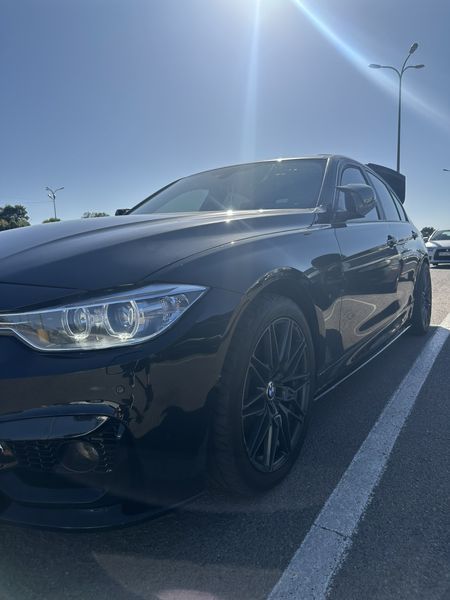 Лезвие на пороги Черный глянец на BMW M3 F80 2014-2020 года 522301 фото