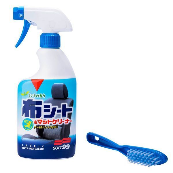Очисник тканинних сидінь Soft99 Fabric Seat & Mat Cleaner 400 мл 417825 фото Очисник тканинних сидінь Soft99 Fabric Seat & Mat Cleaner 400 мл 417825 фото