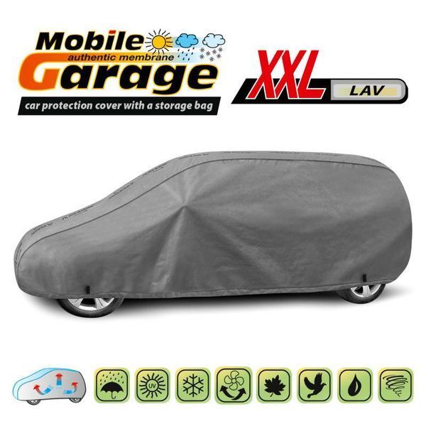 Автомобильный чехол тент на Renault Kangoo 2010- Maxi Kegel Mobile Garage XXL LAV 463-490см 409142 фото