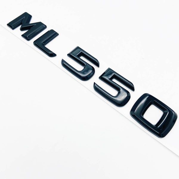 Автологотип емблема напис Mercedes ML550 black A1648171515 416752 фото