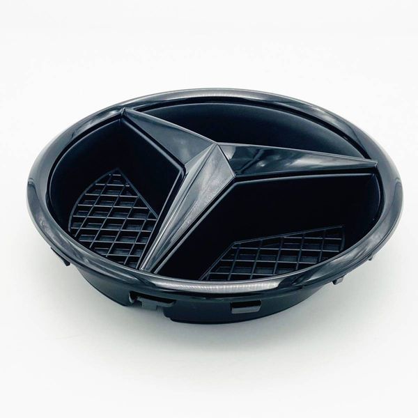 Эмблема в решетку радиатора Mercedes E-Class W213 2016- A0008880100 чёрная 414893 фото