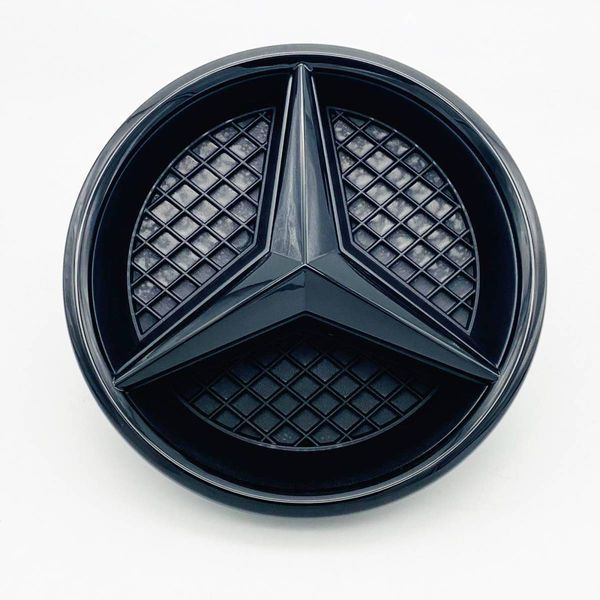 Эмблема в решетку радиатора Mercedes E-Class W213 2016- A0008880100 чёрная 414893 фото