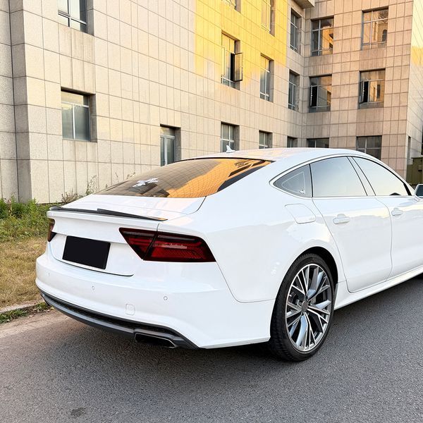 Спойлер на Audi A7 2010-2017 чорний глянець 425511 фото