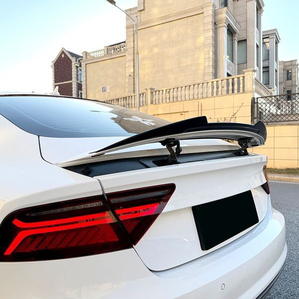 Спойлер на Audi A7 2010-2017 чорний глянець 425511 фото