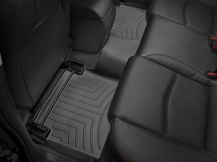 3D коврики для Mazda 3 2013-2019 USA черные задние WeatherTech 444863 46558 фото