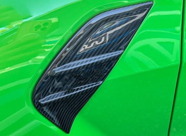 Карбоновые жабры в крылья на BMW M3 G80, M4 G82 426330 фото