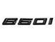 Автологотип шильдик эмблема надпись BMW 650i Black Shadow Edition 430136 фото 2