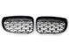 Решітка радіатора на BMW 1 E81, E82, E87, E88 2007-2013 Black Diamond 355207 фото 1