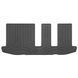 3D коврики для Infiniti QX60, Nissan Pathfinder 2012- черные 3 ряд WeatherTech HP 444453 331496 фото 1