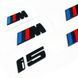 Емблеми написи BMW i5 M60 Black Shadow Edition комплект чорний глянець 523221 фото 6