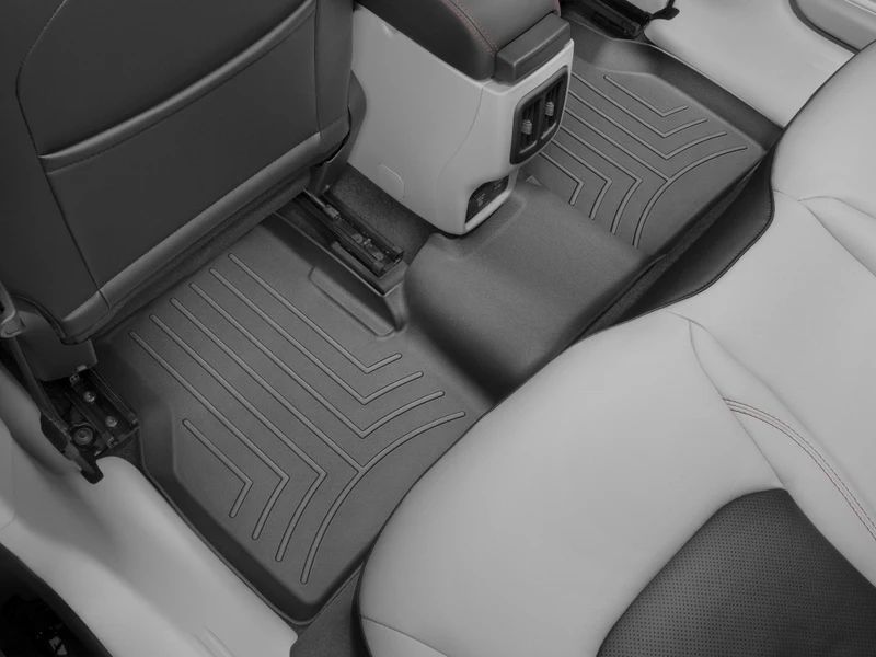 3D килимки для Jeep Compass 2016-2025 чорні задні WeatherTech 4412052 46363 фото