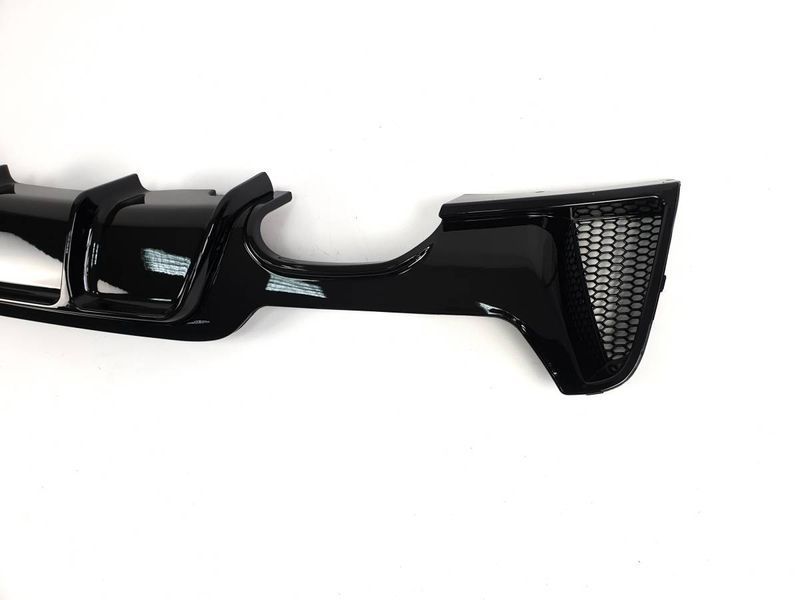 Диффузор (заднего бампера) Черный глянец (M-Performance) 00-00 на BMW 4 F32, F33 2013-2020 429693 фото