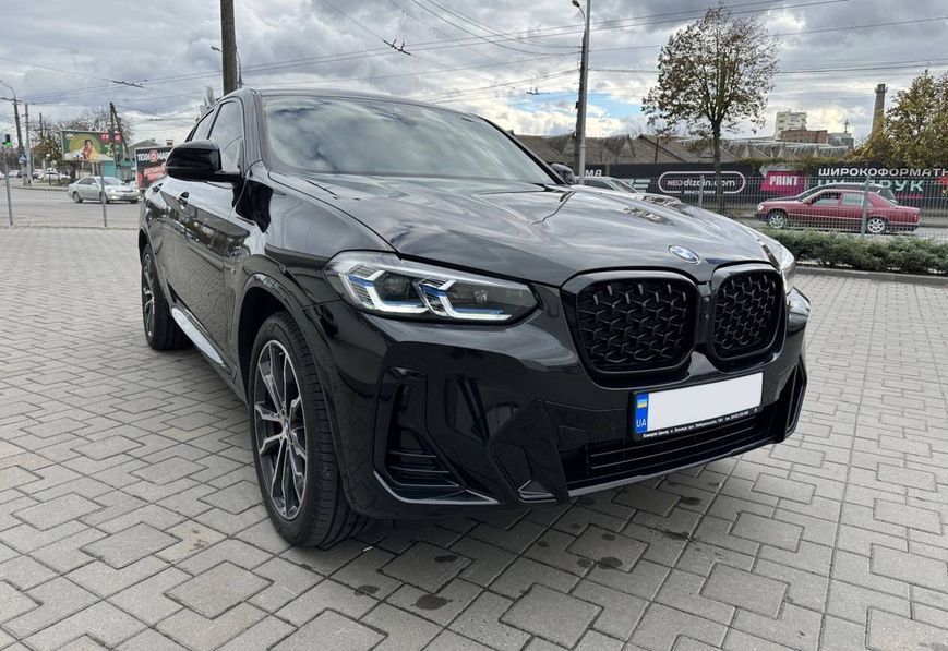 Решітка радіатора на BMW X3 G01 2022-2024 Diamond Black 430762 фото