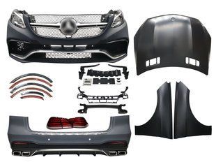 Комплект рестайлинга ( в GLE63 AMG W166 ) на Mercedes-Benz ML-Class W166 2011-2015 года 522499 фото