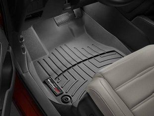 3D килимки для Honda CR-V 2017- чорні передні WeatherTech 4411101 46314 фото
