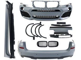 Комплект обвісу передній і задній бампер на BMW X3 F25 2014-2017 стиль M-Paket 429772 фото