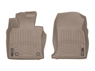 3D килимки для Toyota Camry XV70, Avalon AWD 2020- бежеві передні WeatherTech 4516241 239933 фото