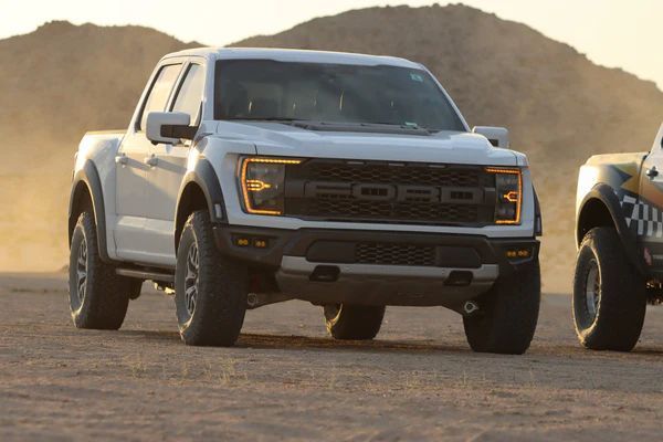 Альтернативна оптика передня на Ford F-150 2021- AlphaRex Nova-Series LED Projector Headlights Black 425421 фото