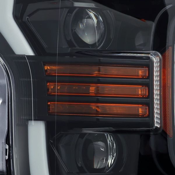 Альтернативная оптика передняя на Ford F-150 2018-2020 PRO series Jet-Black 242538 фото