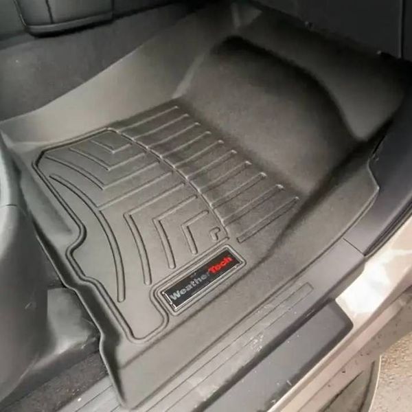 3D килимки для Toyota Land Cruiser Prado 150 2013-2024 чорні передні WeatherTech 4415461 190198 фото