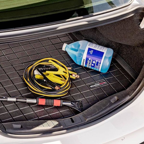 Коврик в багажник для Mercedes EQE 2023- SUV бежевый WeatherTech 411703 426183 фото