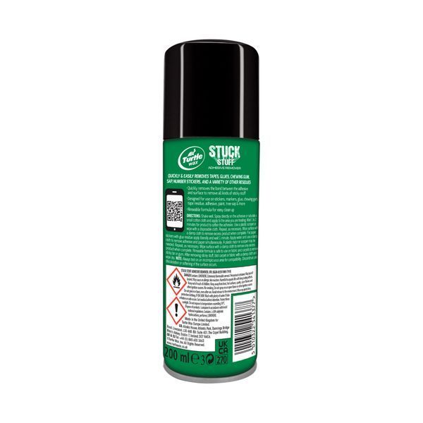 Антистікер Turtle Wax Stuck Stuff Adhesive Remover Turtle Wax 200 мл 425509 фото