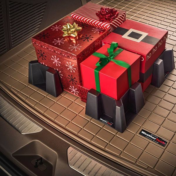 Коврик в багажник для Mercedes EQE 2023- SUV бежевый WeatherTech 411703 426183 фото