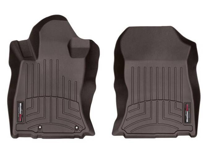 3D килимки для Subaru Forester 2018- какао передні WeatherTech 4715001 242472 фото