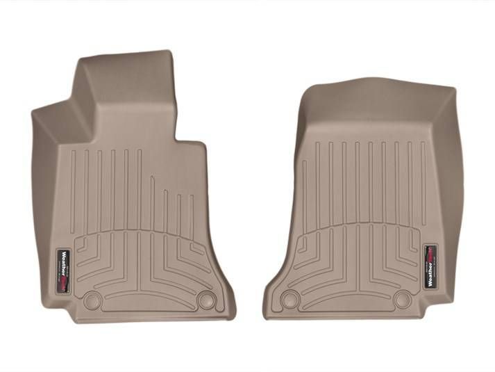 3D коврики для Mercedes C-class W205 2014- бежевые передние WeatherTech 456761 141700 фото
