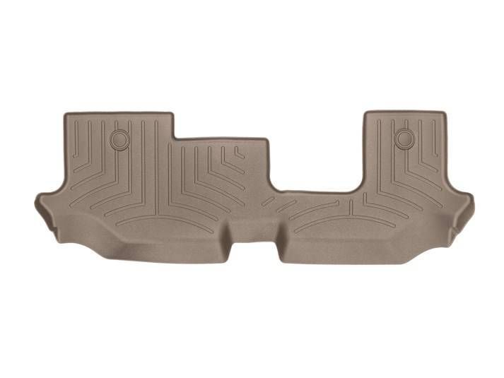 3D коврики для Volkswagen Atlas 2017- бежевые 3 ряд WeatherTech 4510843 141421 фото
