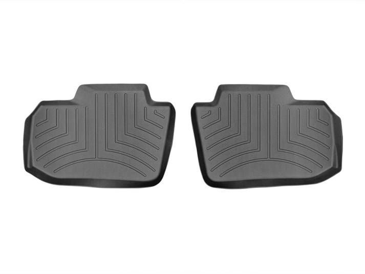 3D килимки для Nissan Leaf 2018- чорні задні WeatherTech 445502 46680 фото