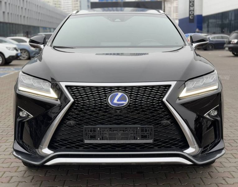 Решітка радіатора на Lexus RX 2015-2019 стиль F-Sport Black 430214 фото