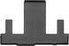 3D килимки для Cadillac Escalade, Chevrolet Tahoe, GMC Yukon 2020- чорні 3 ряд Bucket Seating WeatherTech 4416323 236988 фото 2