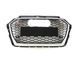 Решітка радіатора на Audi A3 2016-2020 стиль RS3 Black Silver 427265 фото 1