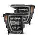 Альтернативна оптика передня на Ford F-150 2021- AlphaRex Nova-Series LED Projector Headlights Black 425421 фото 1